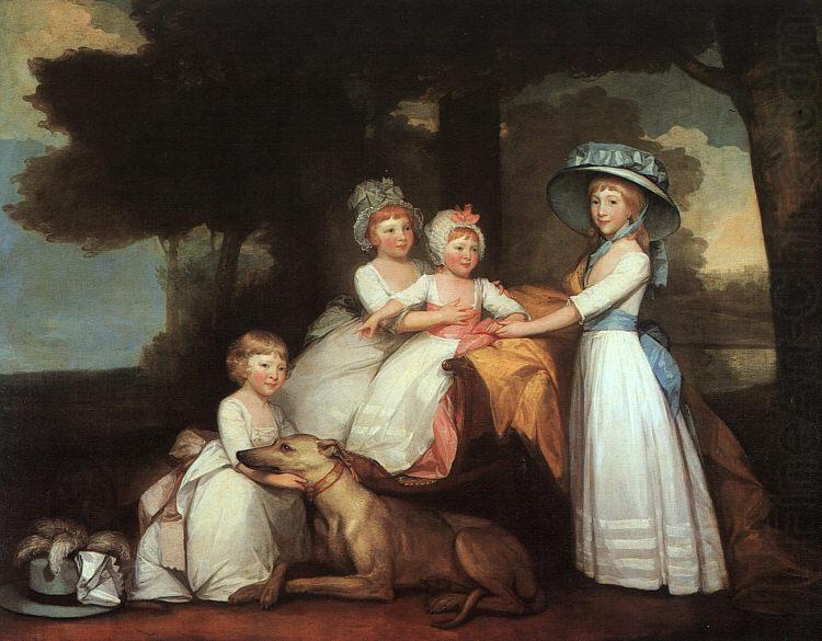 Gilbert Charles Stuart The Percy Children oil painting picture